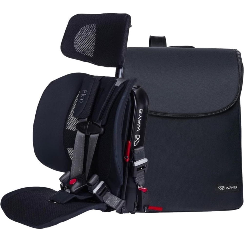 WayB Pico Travel Car seat with bag